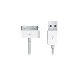 USB iPod Cable Lead Charger Sync for Apple iPod with Dock Connector, iPod Nano 1G 2G 3G 4G 2GB 4GB 8GB 16GB, iPod Mini, iPod U2, iPod Click Wheel, iPod Video 30GB 60GB 80GB, iPod Classic 80GB 120GB 160GB, iPod Touch 1G 2G 8GB 16GB 32GB and iPhone 1G 3G 3G