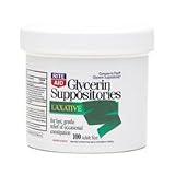 Rite Aid Glycerin Suppositories, Adult Size Laxative 100 ea