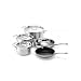 Le Creuset 3-Ply Stainless-Steel 8-Piece Cookware Set