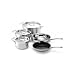 Le Creuset 3-Ply Stainless-Steel 8-Piece Cookware Set