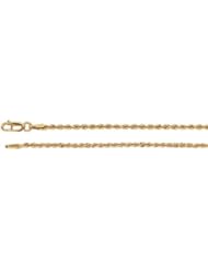 1.85 Mm Rope Chain (Replacing Ch506) 14K Yellow 7 Inch Ch956
