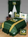 Green Bay Packers Sideline Comforter - Twin Bed