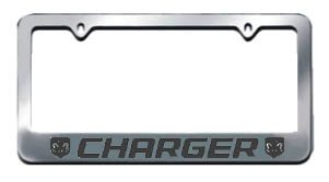 Charger License Plate Frame