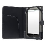 Leather Case for Barnes & Noble Nook / Nook Color, Black