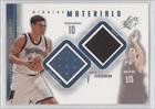 2000-01 SPx Winning Materials #WS1 - Wally Szczerbiak Game Jersey/Warm-Up