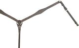 Abetta Basket Tooled Flaired Breast Collar - Pecan - Horse