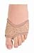 Tan Neoprene Half Sole Shoes with Rhinestones (Set of 2 Pairs)