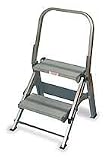 Industrial Grade 2KFG4 Step Stool, Aluminum, 2 Step