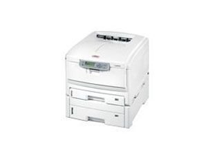 OKI C8600cdtn - Imprimante - couleur - recto-verso - DEL - A3, Ledger - 1200 ppp x 600 ppp - jusqu'� 32 ppm (mono) / jusqu'� 26 ppm (couleur) - capacit� : 930 feuilles - USB, 10/100Base-TX