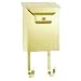 SOLAR GROUP DSVS SOLID BRASS CITY MAILBOX