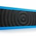 SoundBlock CUSTOM Bluetooth Wireless Stereo Speaker for Computers & Smartphones - Bluetooth 3.0 Technology with Built-in Speakerphone and 10 Hour Rechargeable Battery - Blue/Black