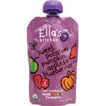 Ella's Kitchen 1 Purees - Apples Sweet Potatoes Pumpkin + Blueberries - 3.5 oz - 4 pk Ella's Kitchen 1 Purees - Apples Sweet Potatoes Pumpkin + Blueberries - 3.5 oz - 4 pk