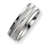 Sterling Silver Men's Inner Channel Spinning Band