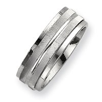 Sterling Silver Men's Inner Channel Spinning Band