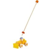 Push Along Bulldozer Yellow