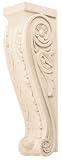 Hafele Acanthus Corbel (194.40.610) 4-1/4 x 3 x 13-3/8, Cherry