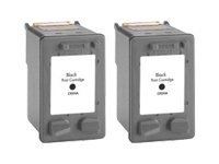 HP 21 Ink Cartridges Twin Pack HP C9508FN contains two HP C9351AN Black Ink Cartridges