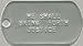 Dog Tags, Authentic, Military, S/S, Matte, Biblical