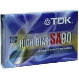 TDK SA90 High Bias Cassettes (5-Pack)