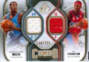 2009 SP Game Used Authentic Desmond Mason & Al Thornton Dual Game-Worn Jersey Card