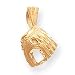 14k Baseball Glove Charm