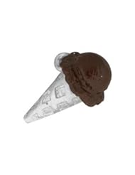 Chocolate Ice Cream Cone Charm