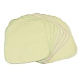 OsoCozy Unbleached Organic Flannel Baby Wipes 12 pack Image