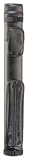 Silk Sleeve Series Black Leatherette Oval Billiards Pool Cue Case - Billiards Equipment