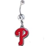 Philadelphia Phillies MLB Sexy Belly Navel Ring