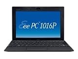 Zoom Produkt-Bild: Asus Eee PC 1016P 25,6 cm (10,1 Zoll) Netbook (Intel Atom N450, 1,6GHz, 2GB RAM, 250GB HDD, Intel 3150, LED Display, Win 7 Pro) schwarz