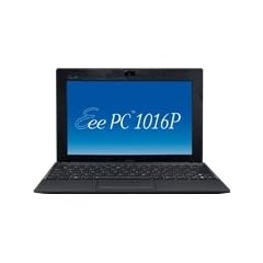 Asus Eee PC 1016P 25,6 cm (10,1 Zoll) Netbook (Intel Atom N450, 1,6GHz, 2GB RAM, 250GB HDD, Intel 3150, LED Display, Win 7 Pro) schwarz