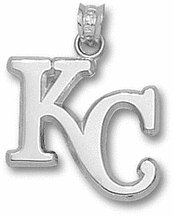 Kansas City Royals Sterling Silver Pendant