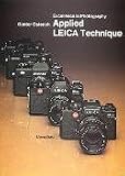 cover of Applied Leica-Technique. Englische Ausgabe von: Angewandte Leica-Technik