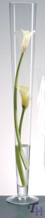 Capri Crystal Trumpet Vase