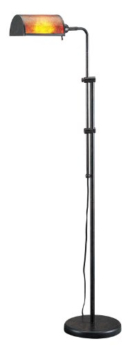 Monterey Mission Collection Mica Shade Pharmacy Floor Lamp