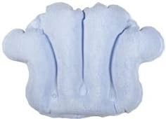 Terry Cover Light Blue Bath Pillow