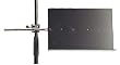 Quiklok MS303 Clamp On Music Stand (Chrome)