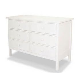 Park Avenue Double Dresser in White by Bratt D%C3%A9cor