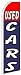 Used Cars (Blue) Feather Banner Flag (11 x 3 Feet)