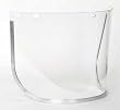 Industrial Grade 2AUB8 Face Shield, Clear, 8 H x 15 1/2 W