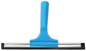 Squeegee for Shower,Window and Car Glass Rubber Wiper Cleaner - Color Blue