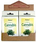 Review Tulasi  / Cannabis - 15 Cones of Tulasi Incense