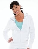 Ladies' French Terry Hooded Lounge Jacket