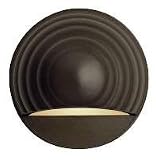 Hinkley Bronze Finish Round Low Voltage Deck Sconce
