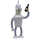 Futurama Super Heavy Weight Bender Die Cast Metal Figure