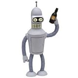Futurama Super Heavy Weight Bender Die Cast Metal Figure