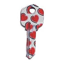 Groovy - Valentine House Key Kwikset KW1
