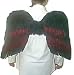 Gothic Wings Black & Burgundy 22