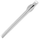 Forzieri Classic Silver Plated Tie Clip