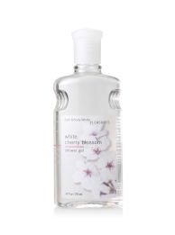 Bath & Body Works White Cherry Blossom Pleasures Collection Shower Gel 10 oz